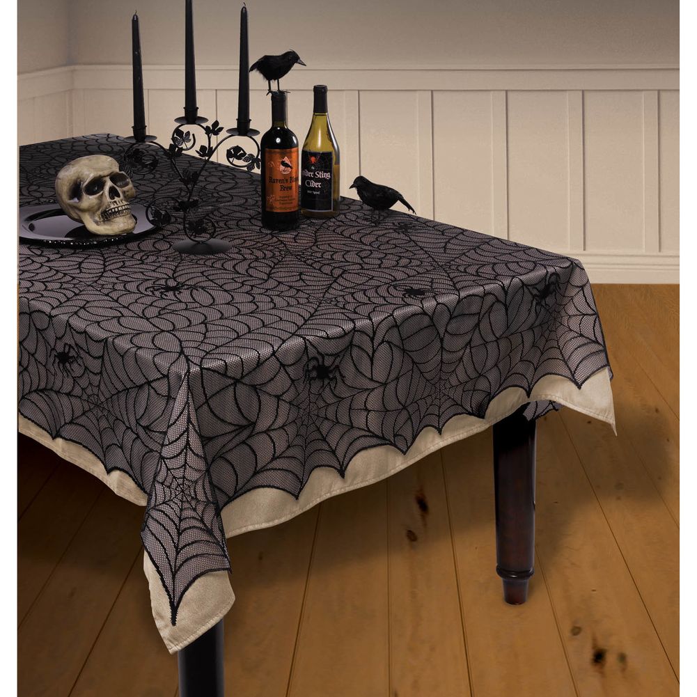 Midnight Lace Rectangle Tablecover