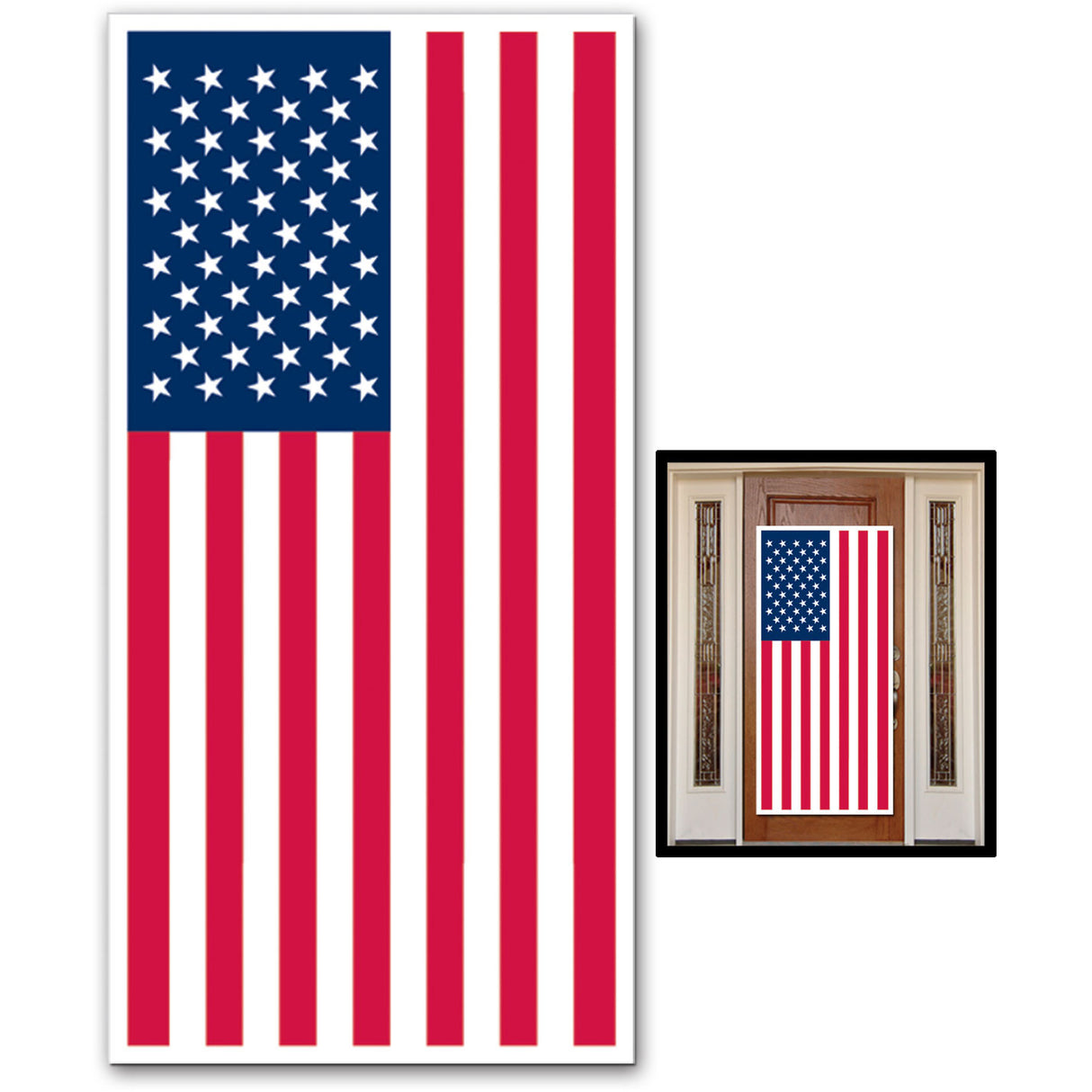 American Flag Door Cover