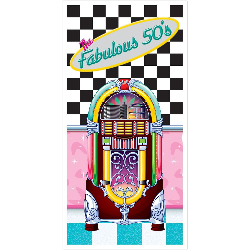 Fabulous 50's Door Cover