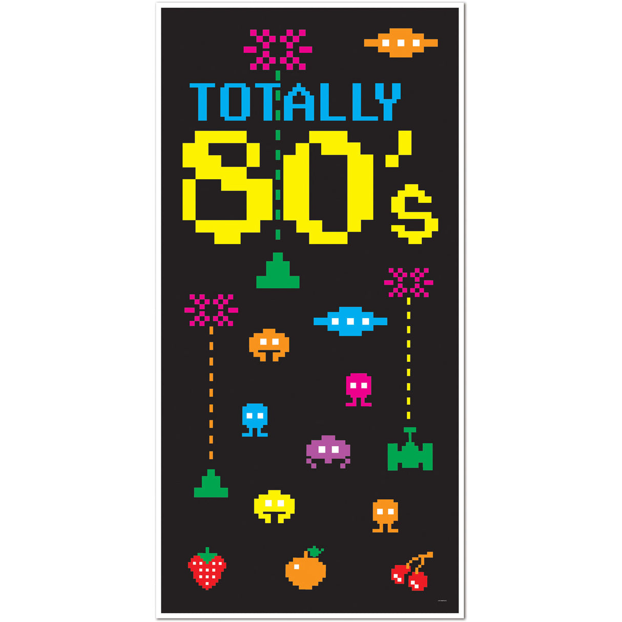 Totally 80's Door Cover