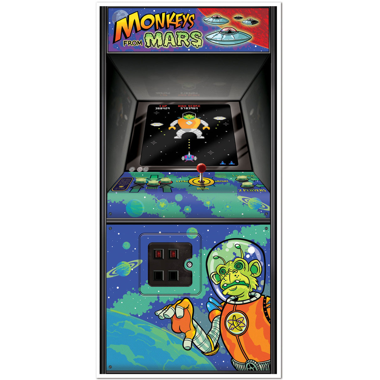 Arcade Game Door Cover