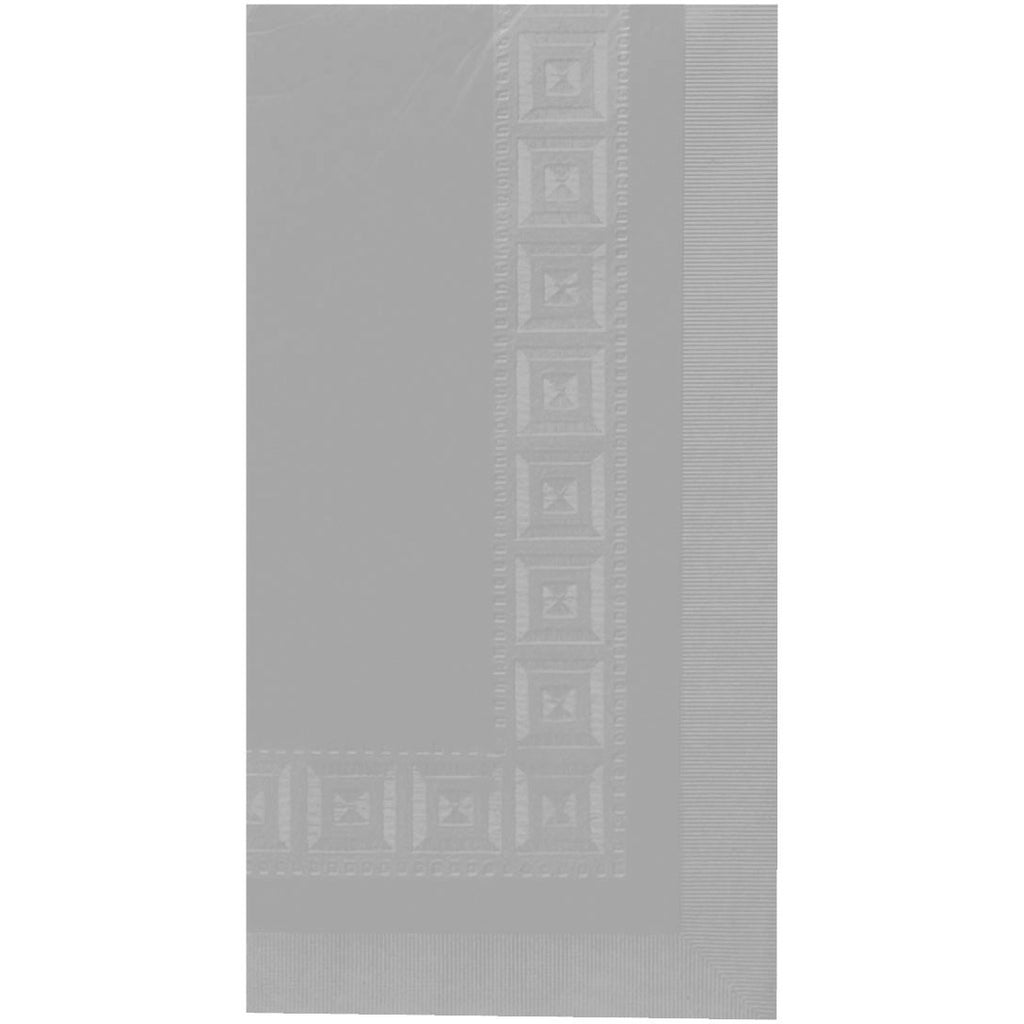 Silver 3 Ply Paper Rectangle Tablecover