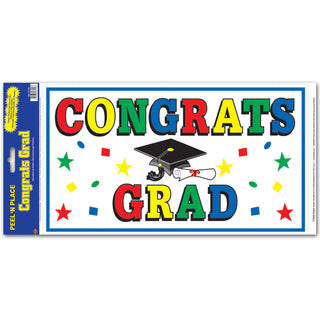 Congrats Grad Peel 'N Place