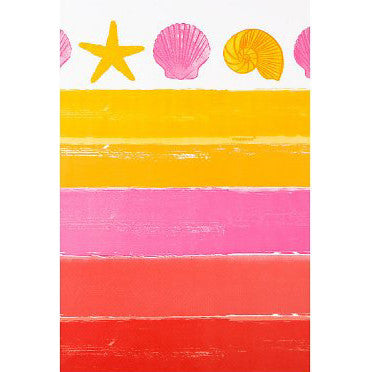 Summer Shells Plastic Tablecover