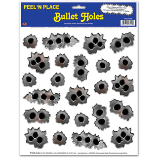 Bullet Holes Peel 'N Place
