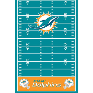 Miami Dolphins Plastic Table Cover