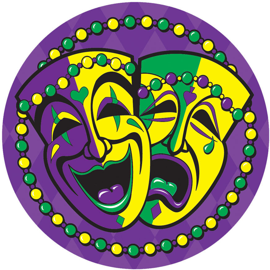 Comedy & Tragedy Face Coasters