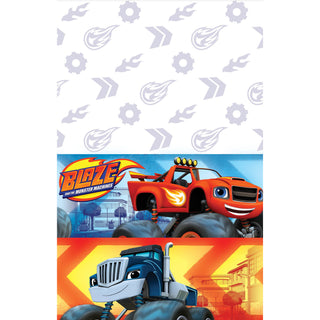 Blaze and The Monster Machines Plastic Tablecover