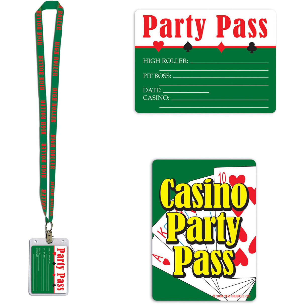 Casino Party Pass