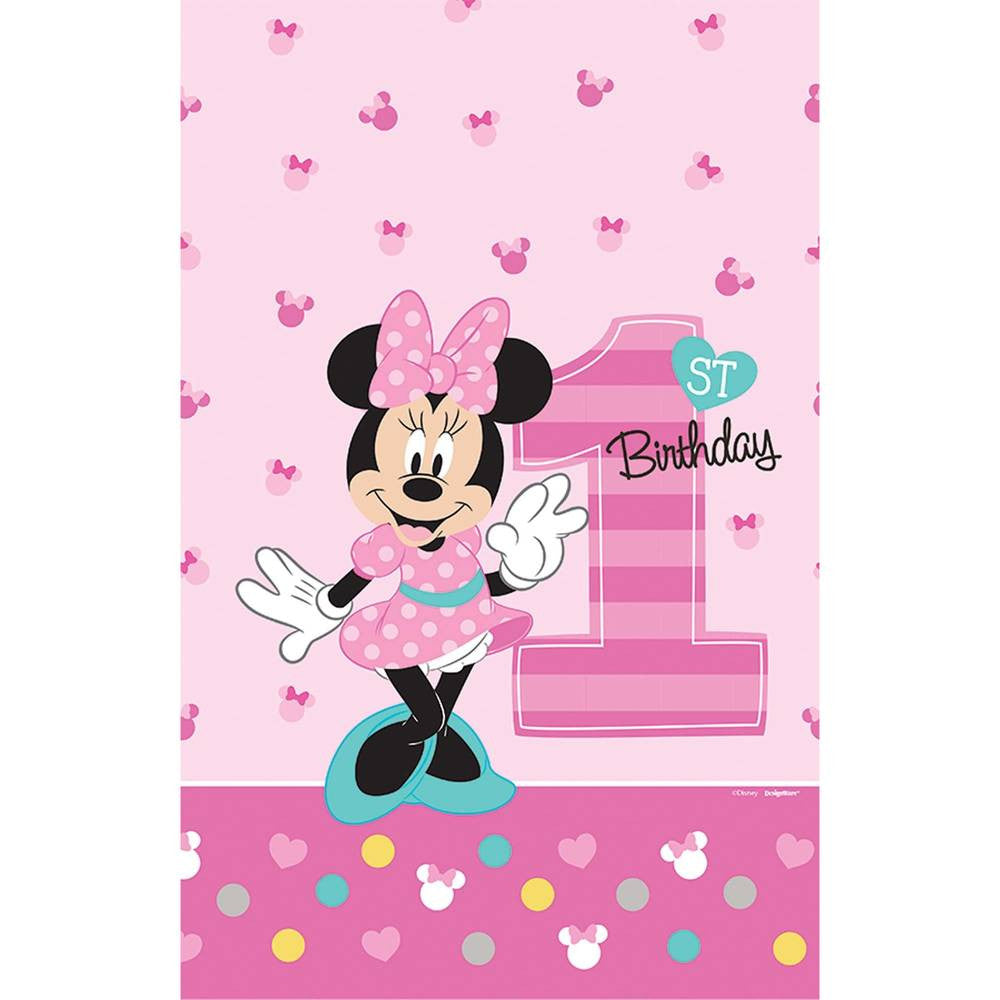 Minnie Fun To Be One Plastic Tablecover