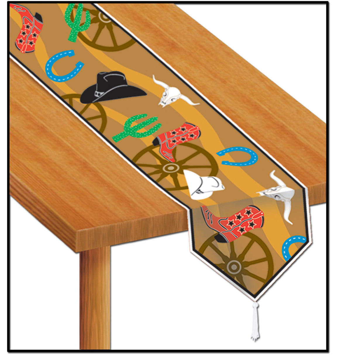 Printed Western Table Runner
