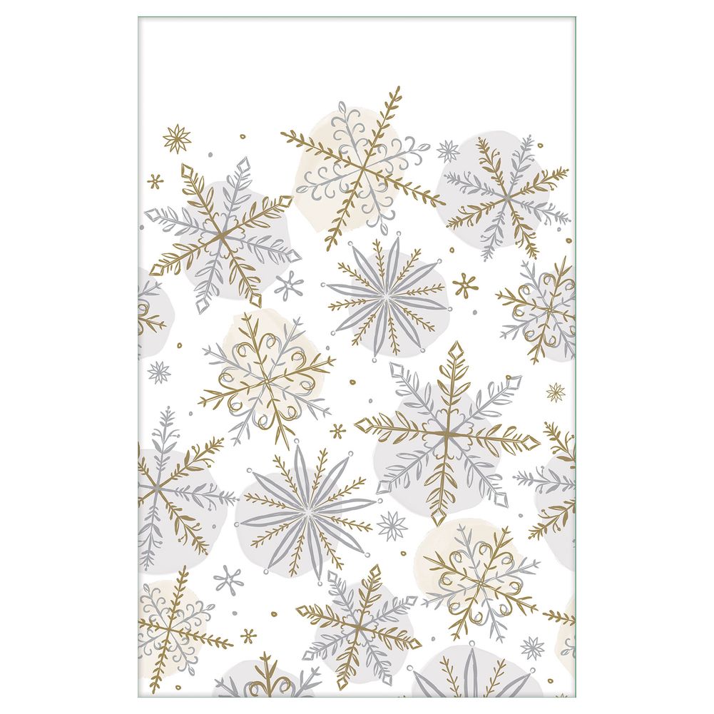 Shining Snow Paper Tabelcover (1 ct)