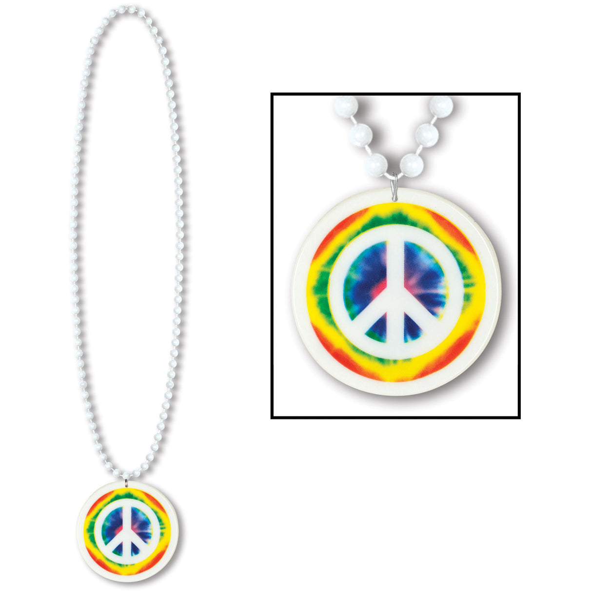 Peace Sign Medallion