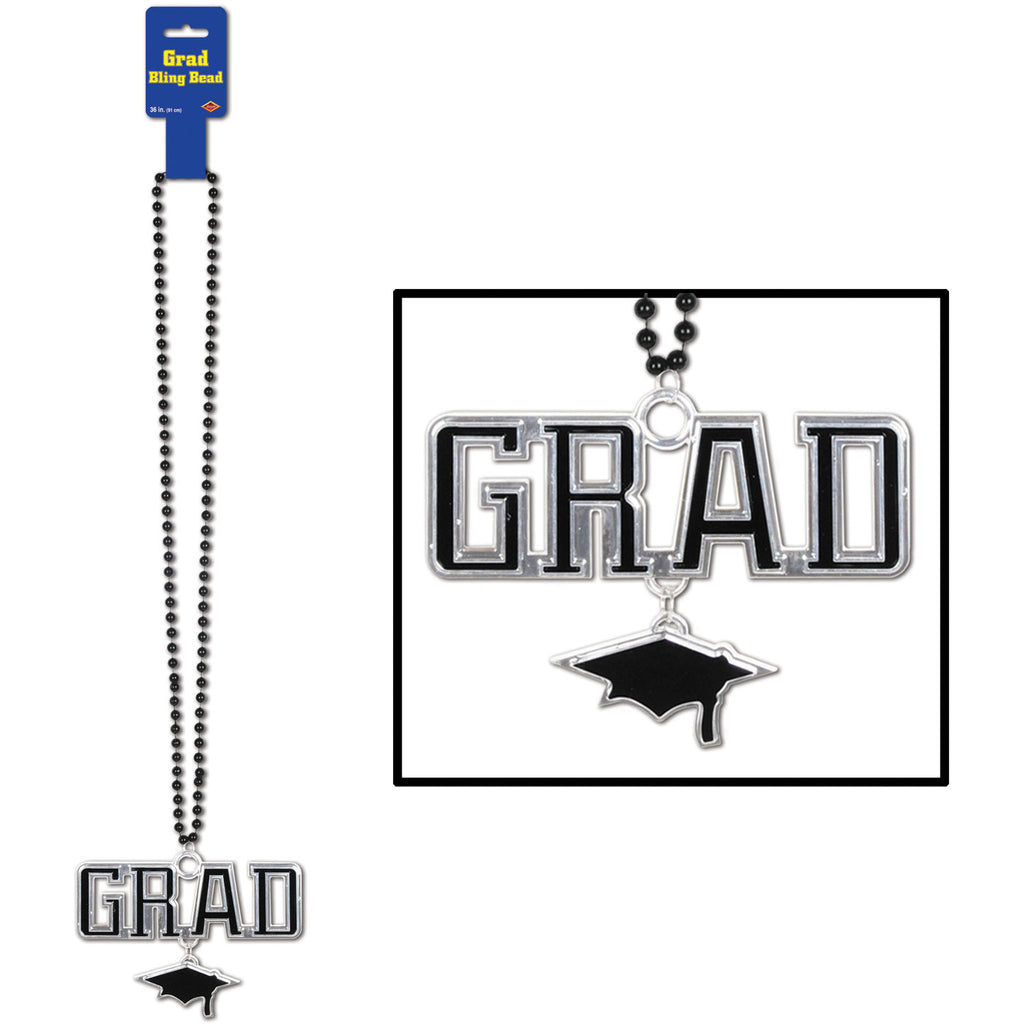 Beads w/Grad Medallion