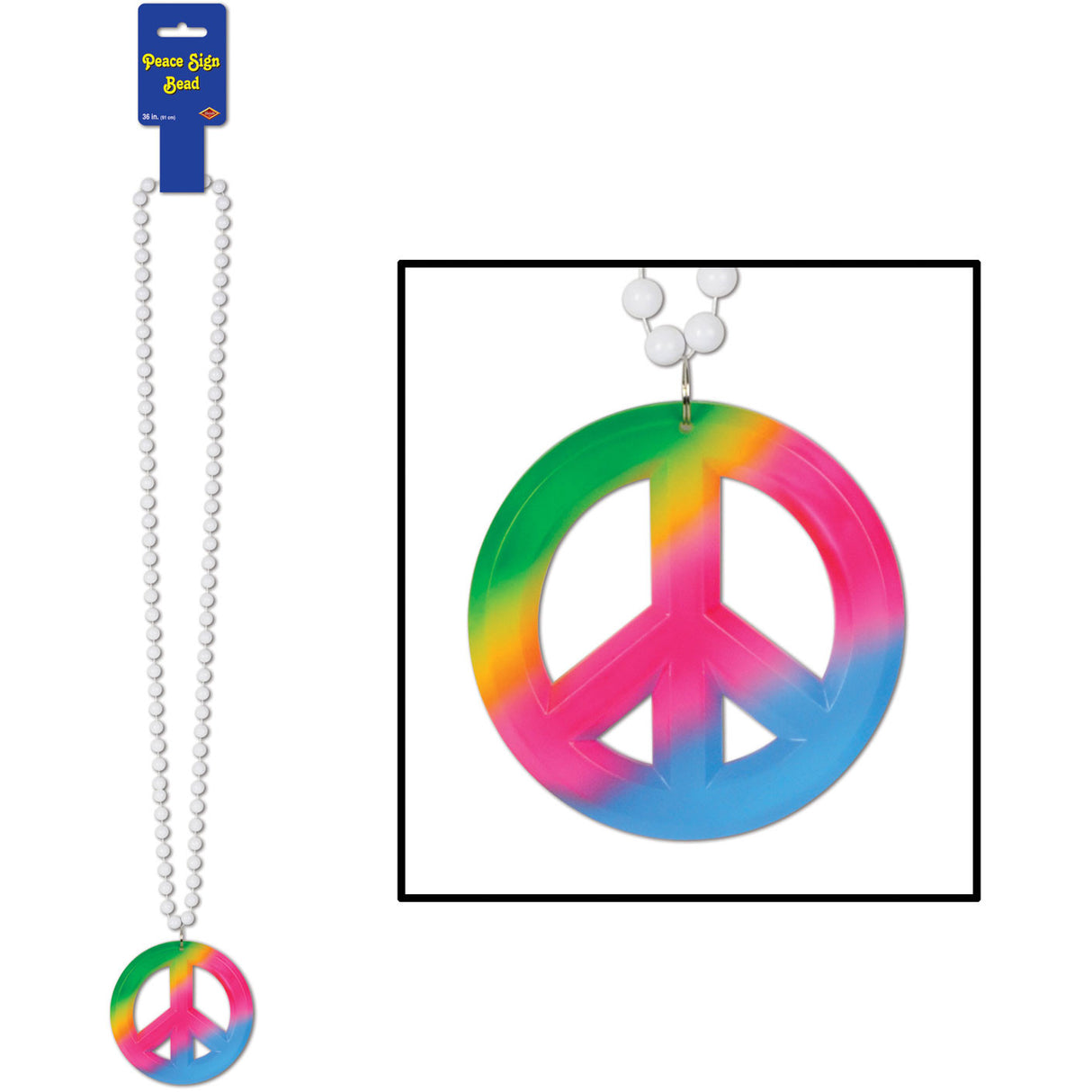 Peace Sign Medallion