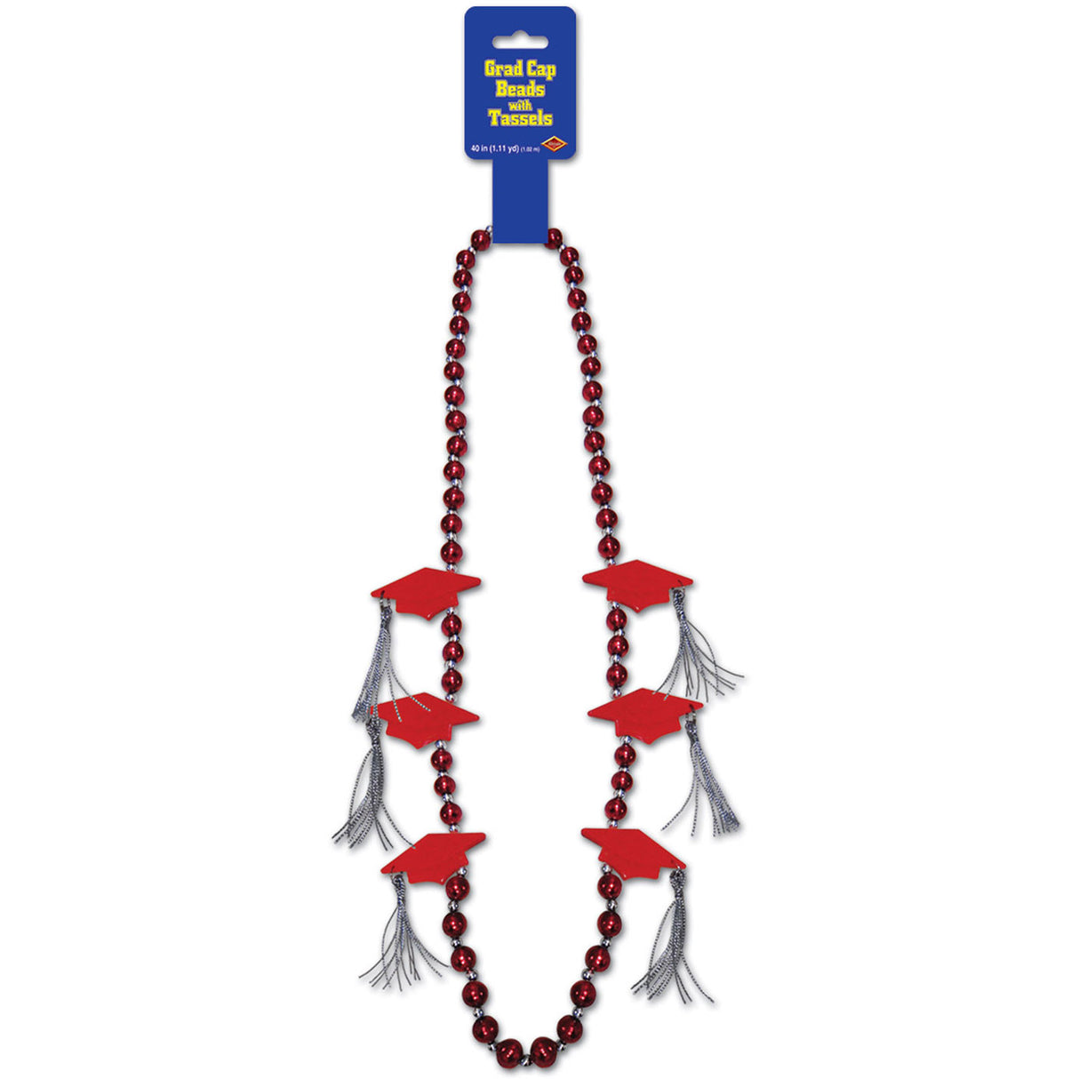 Grad Cap w/Tassel Beads