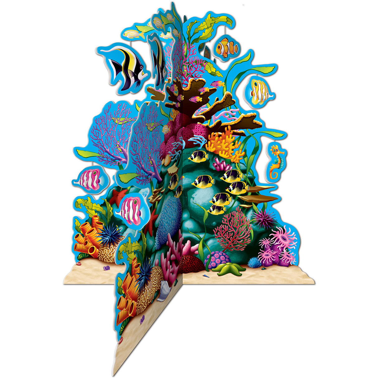 3-D Coral Reef Centerpiece