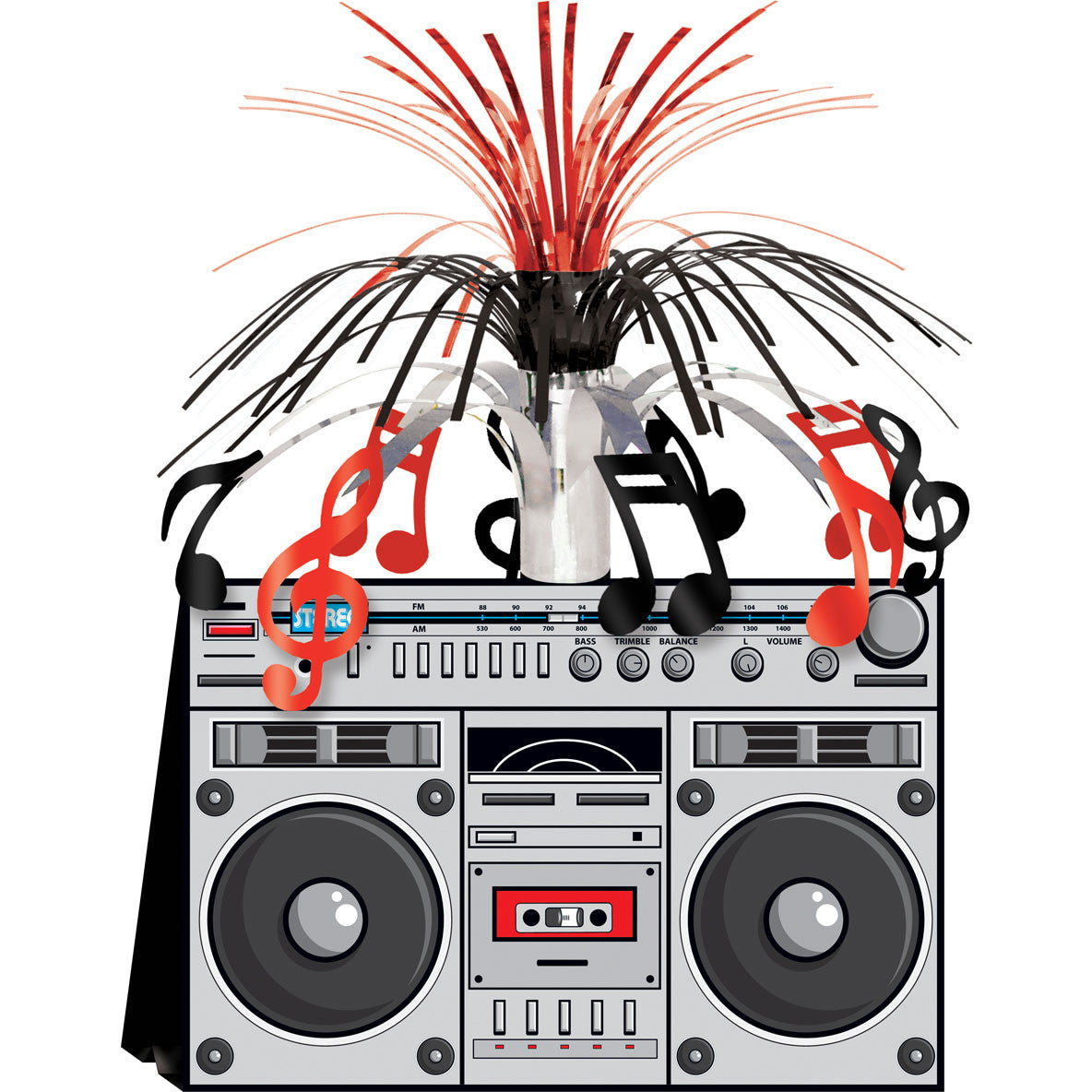 Boom Box Centerpiece