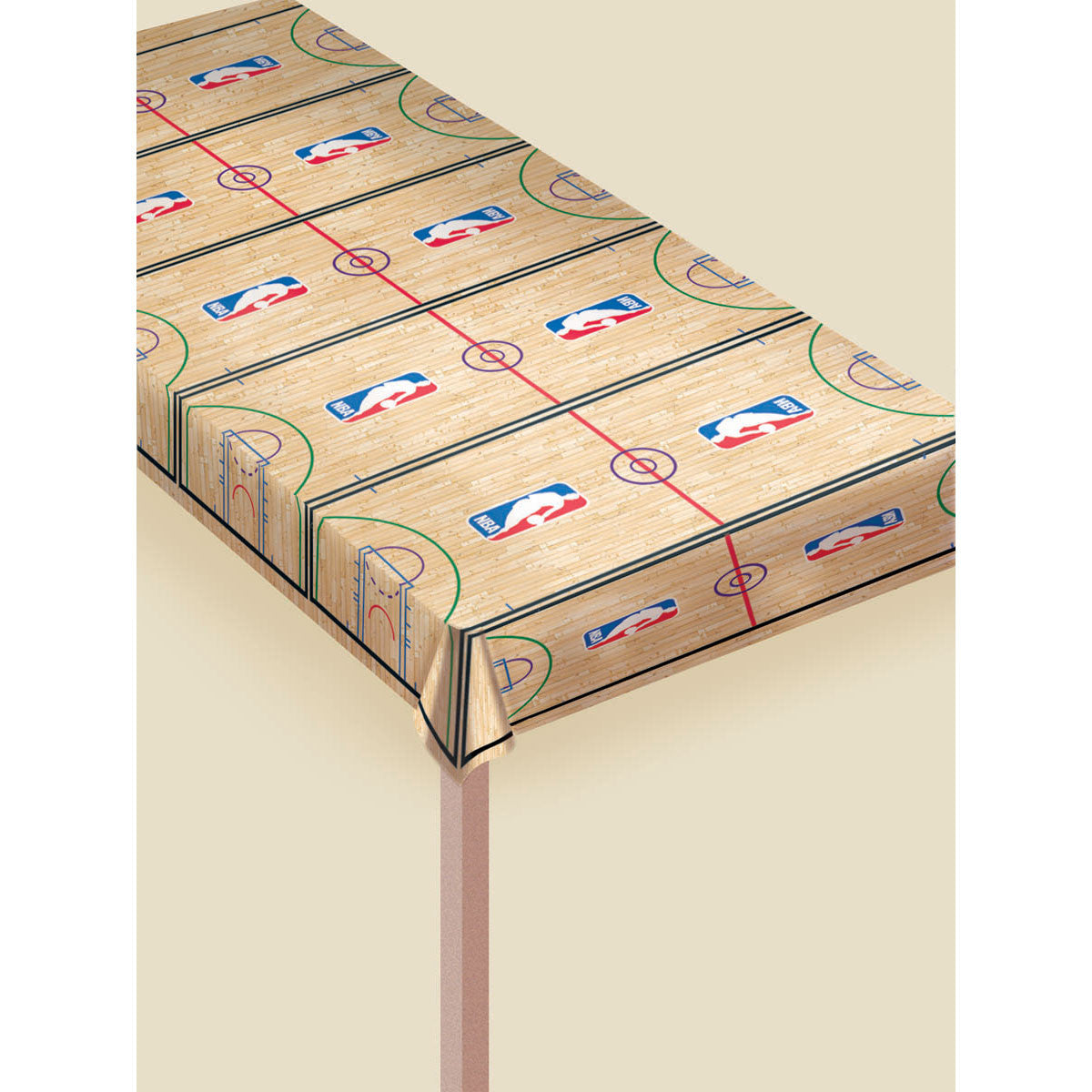 Spalding Basketball Plastic Table Cover
