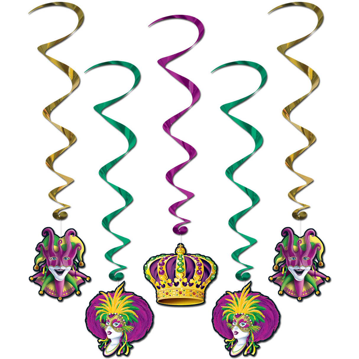Mardi Gras Whirls