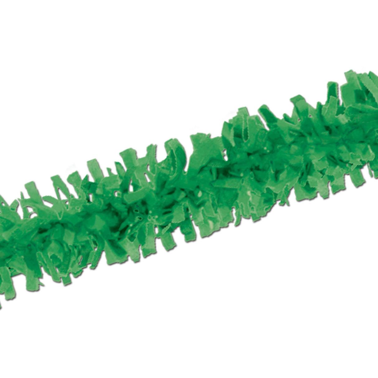 12' Green Foil Festooning