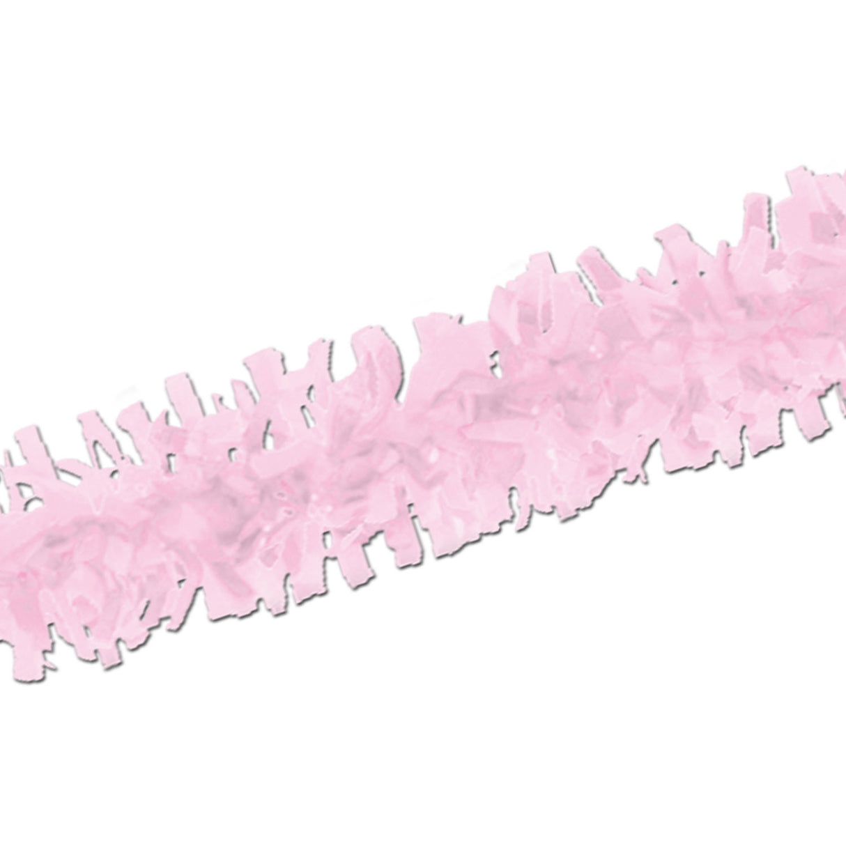 12' Pink Foil Festooning