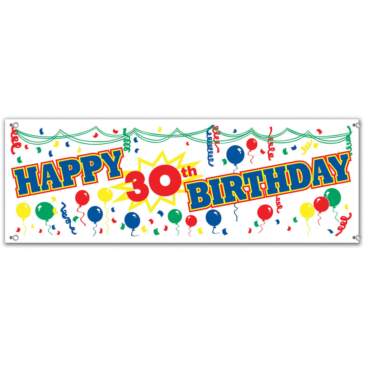 30th Birthday Banner