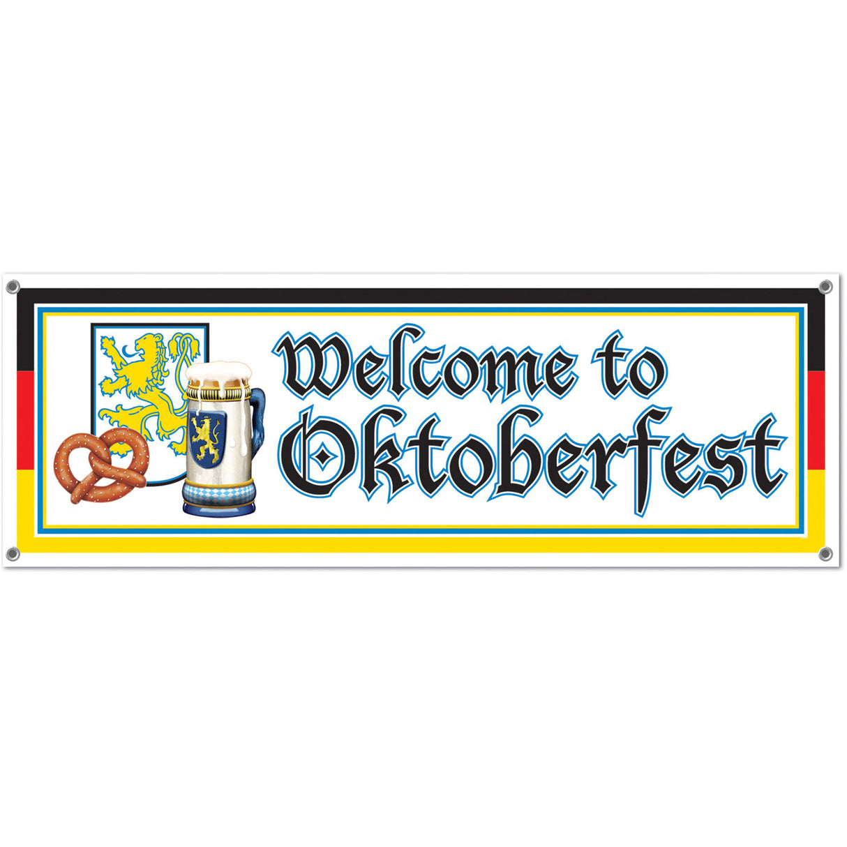 Welcome To Oktoberfest Sign Banner