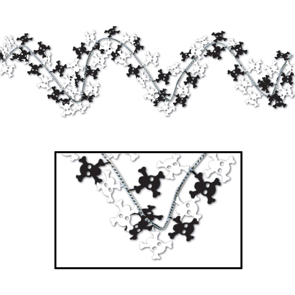 Skull And Crossbone Garland