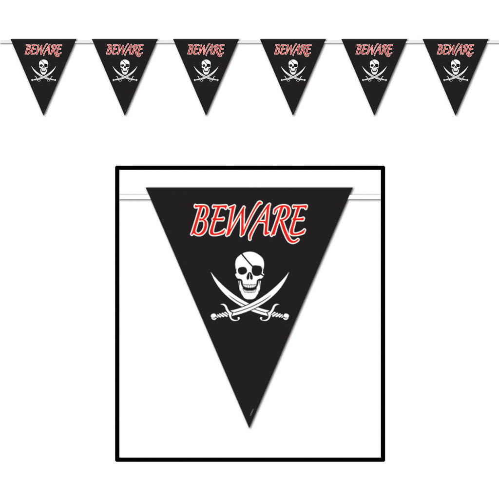 Pirate Pennant Banner
