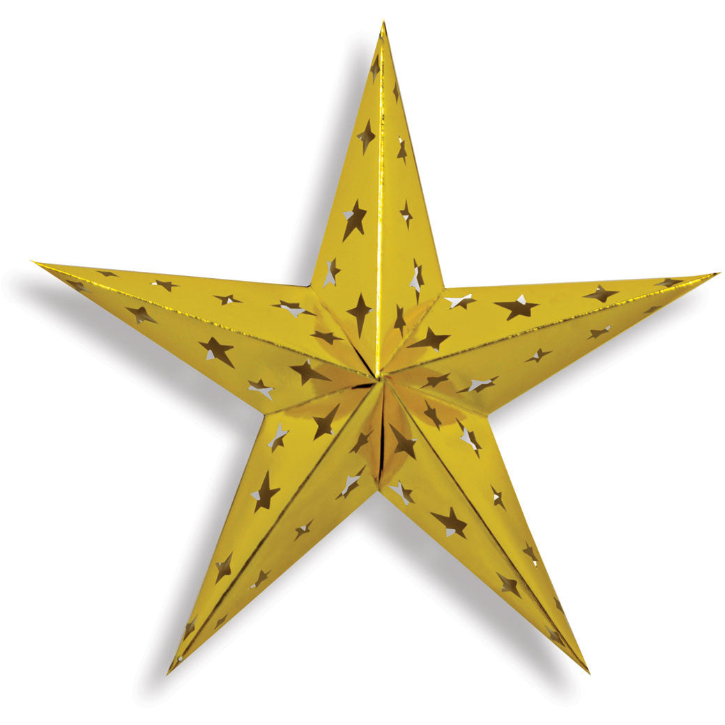Dimensinal Foil Star