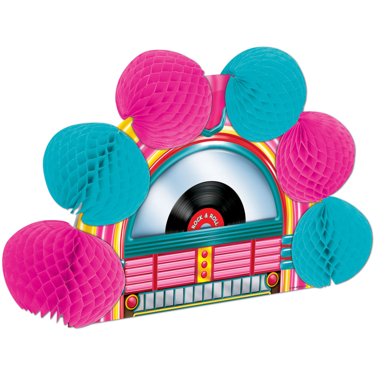 Jukebox Pop Over Centerpiece