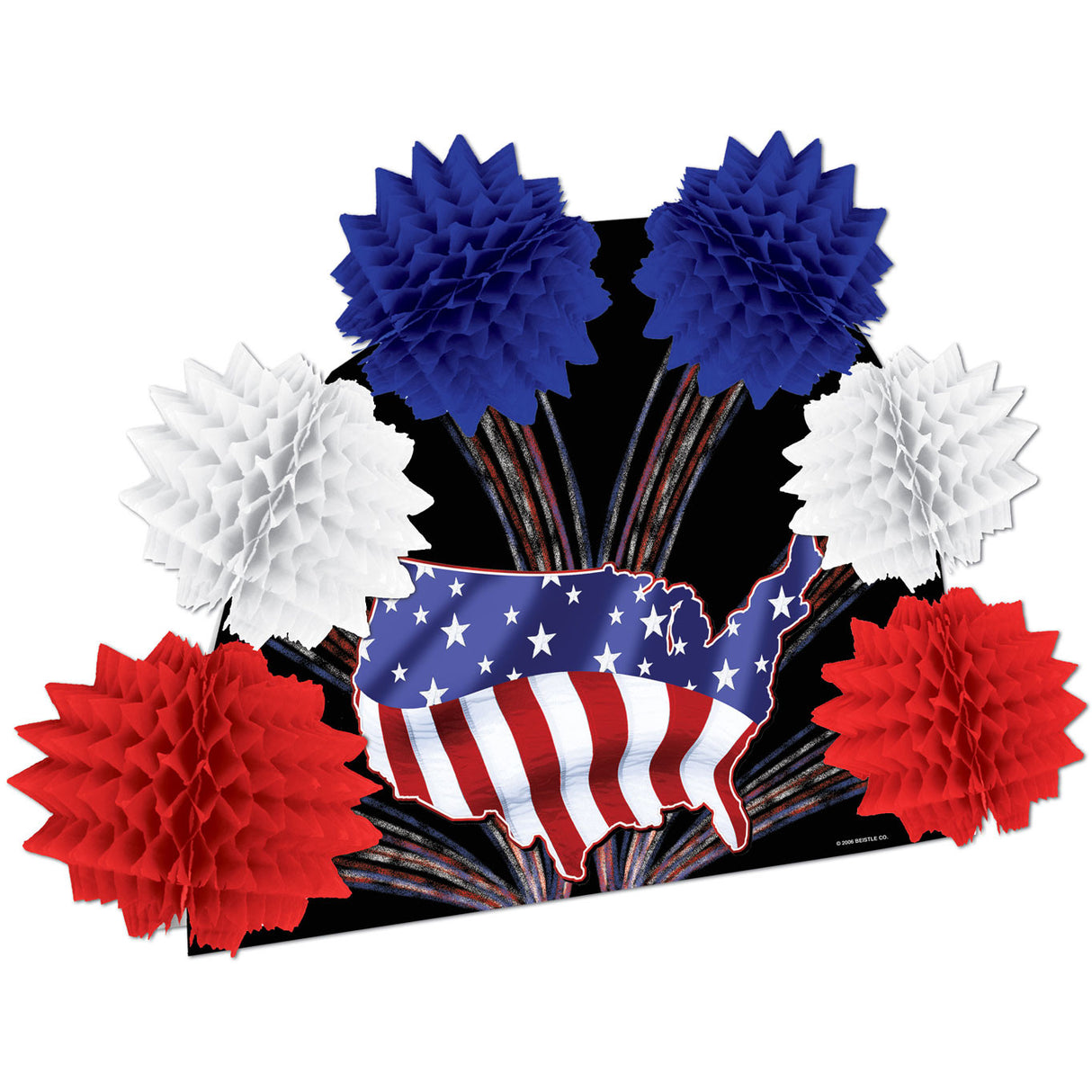 Patriotic Popover Centerpiece