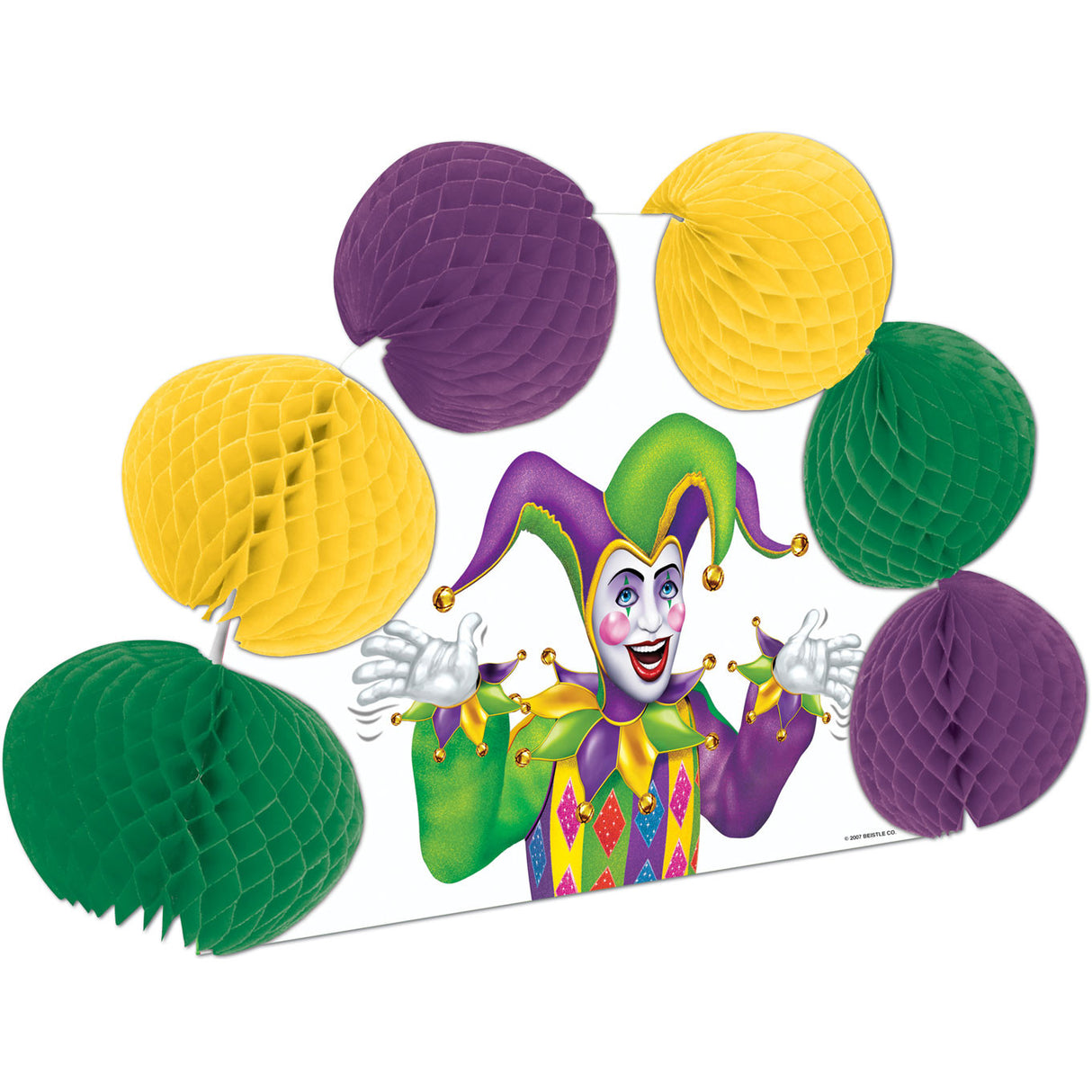 Mardi Gras Pop-Over Centerpiece