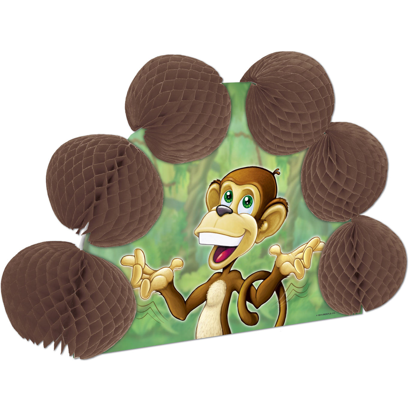 Monkey Pop-Over Centerpiece