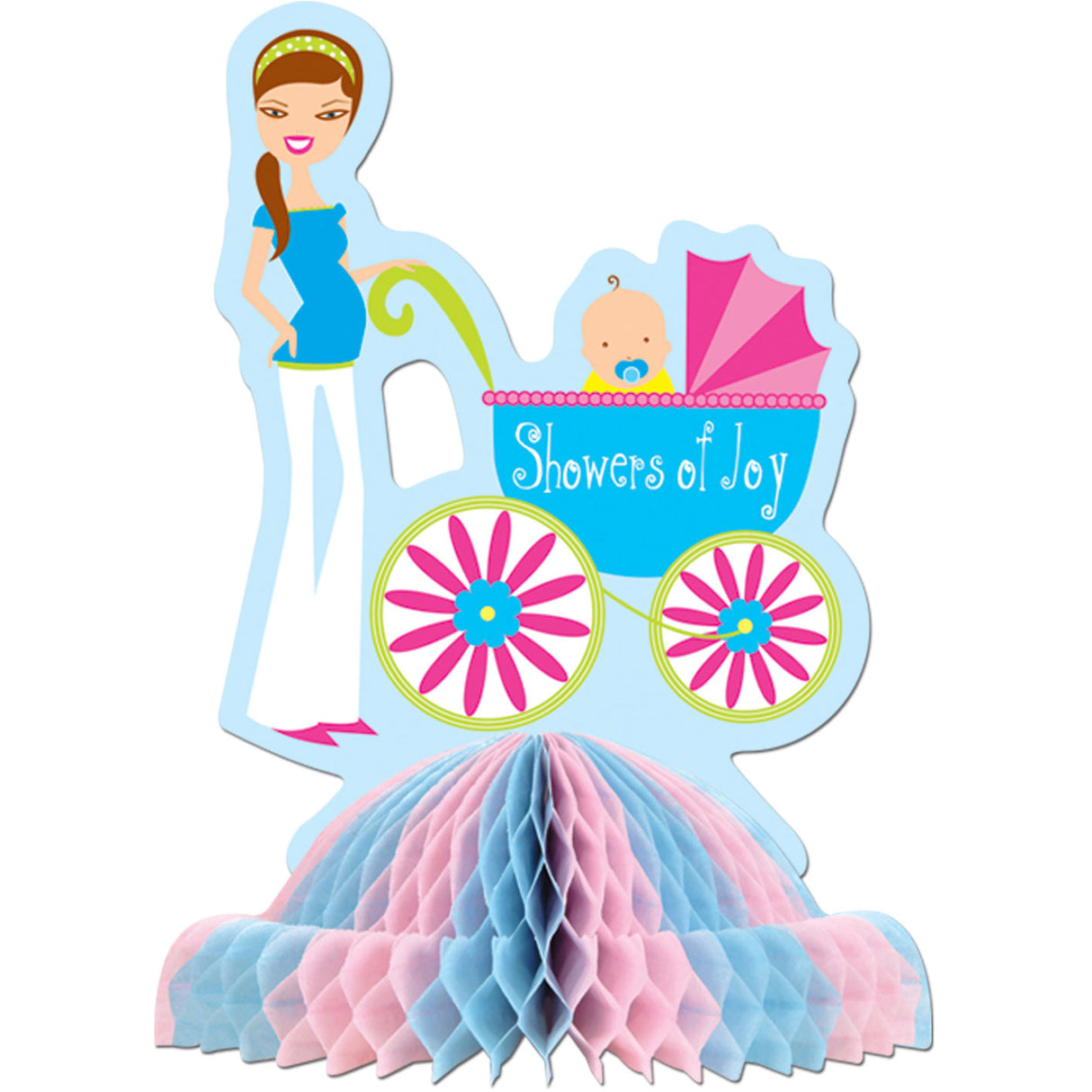 Showers Of Joy Honeycomb Centerpiece