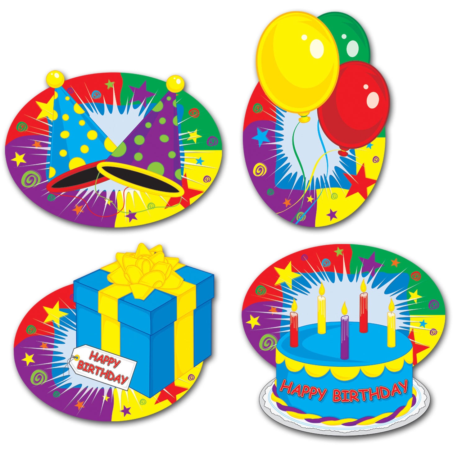 Happy Birthday Cutouts