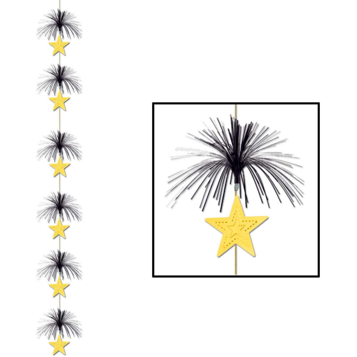 Star Firework Stringer
