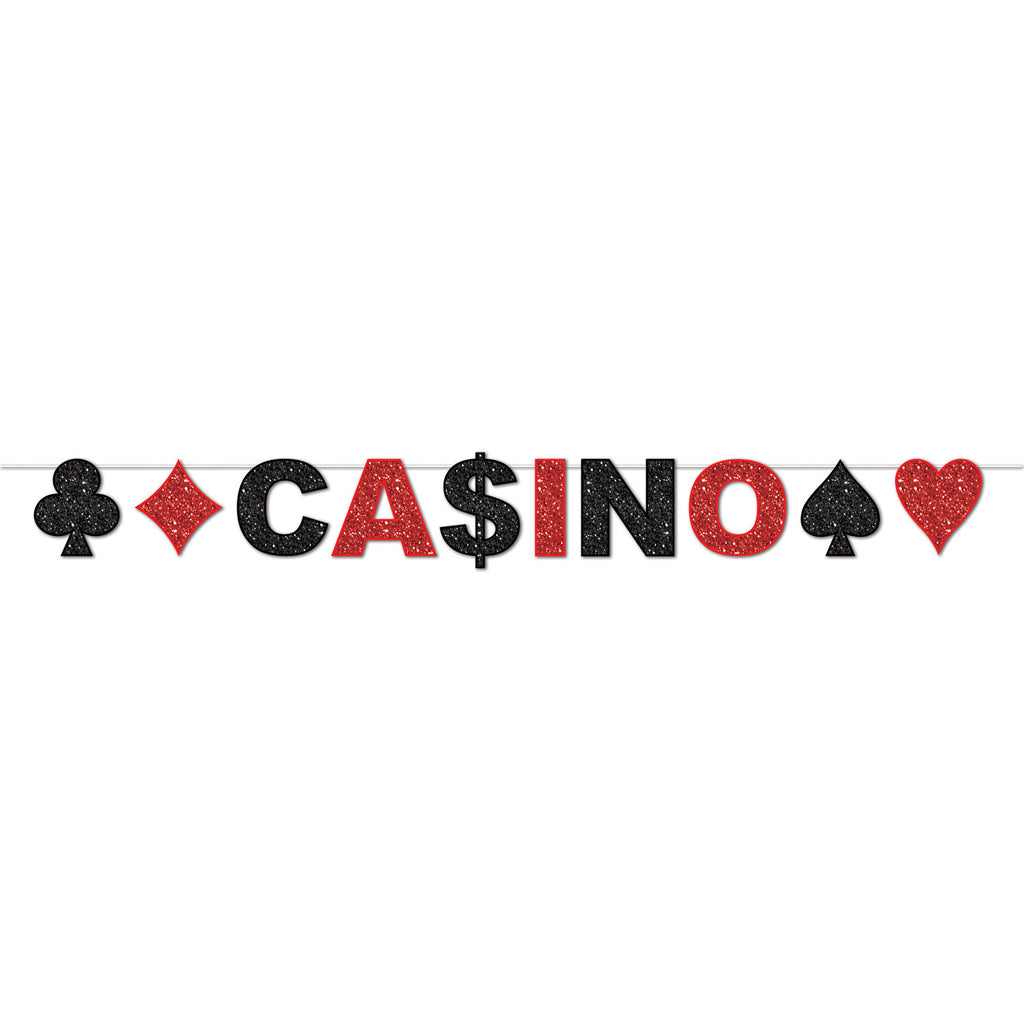 Casino Letter Banner