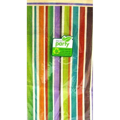 Crafty Stripe Eco Paper Table Cover