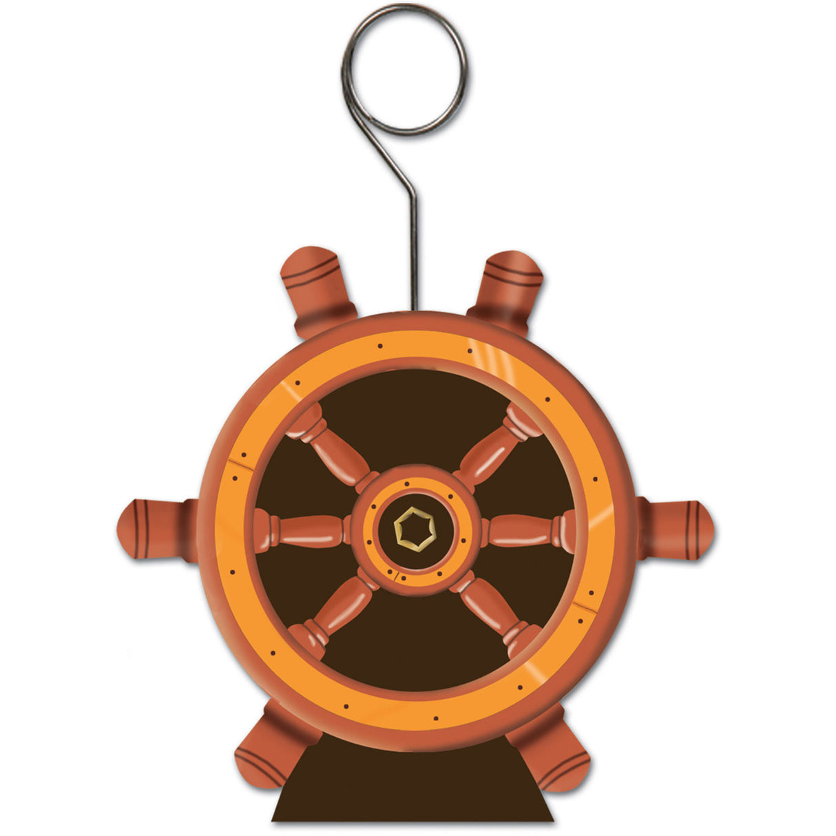 Ship Helm Photo Holder