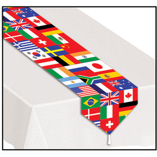 International Flag Table Runner