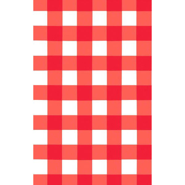 American Summer Red Gingham Tablecover