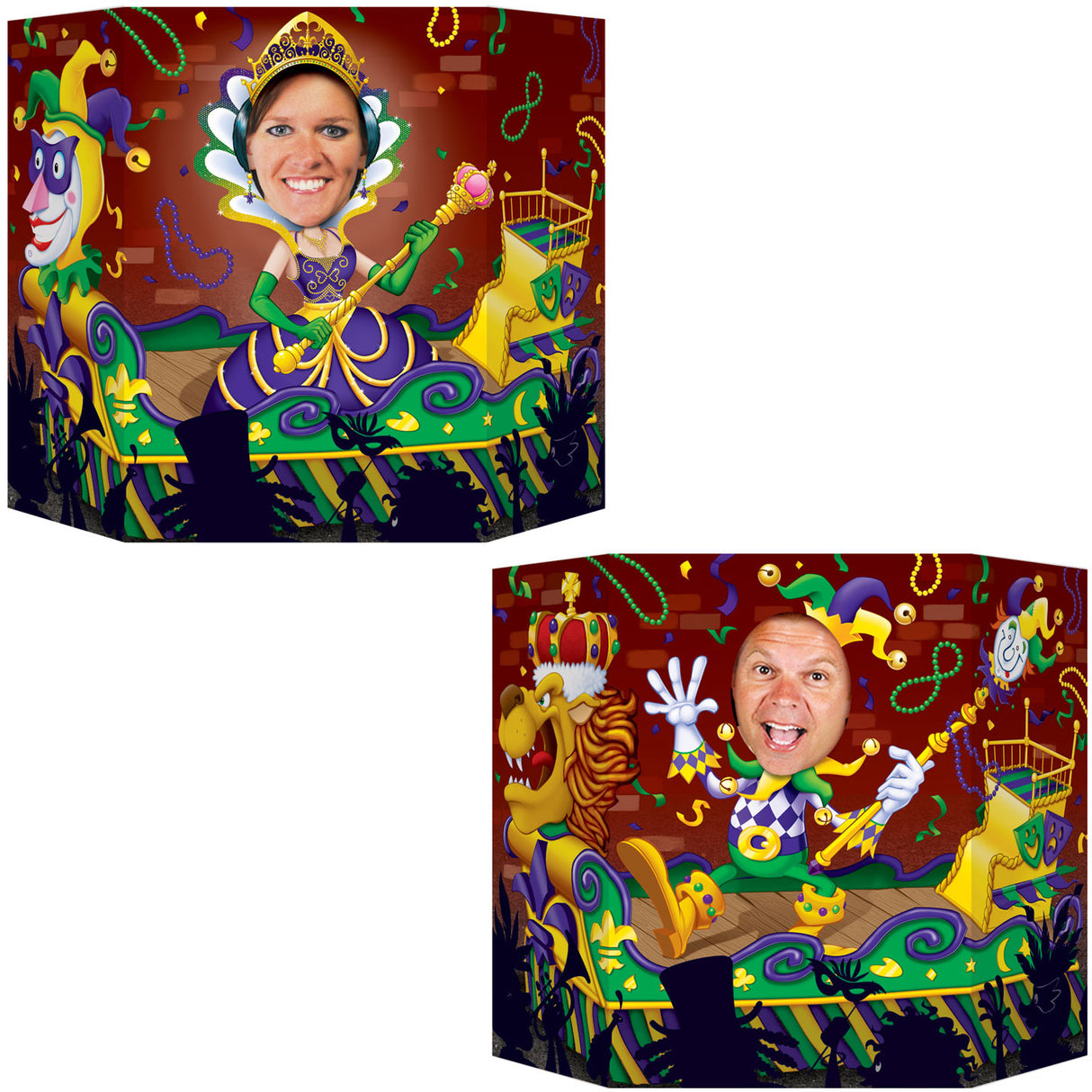 Mardi Gras Photo Prop