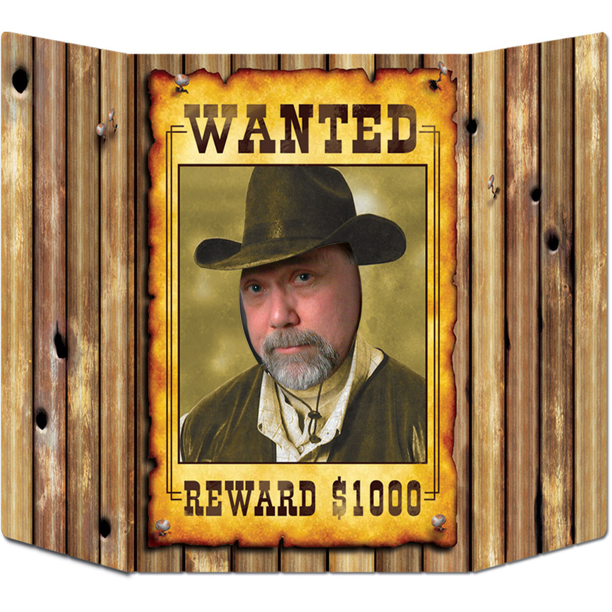 Wanted Photo Prop