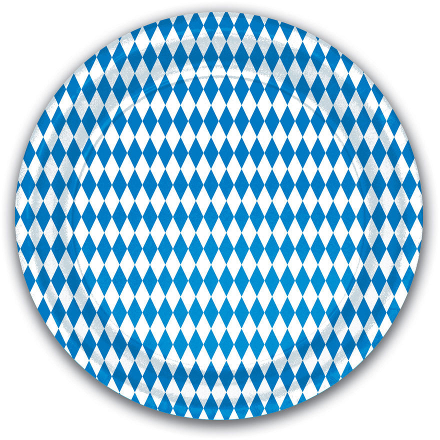 Blue and White Dinner Plates