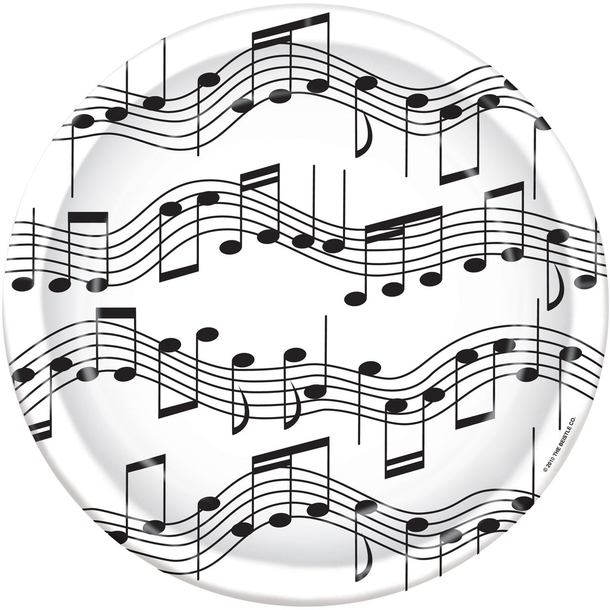 Music Note Dinner Plates