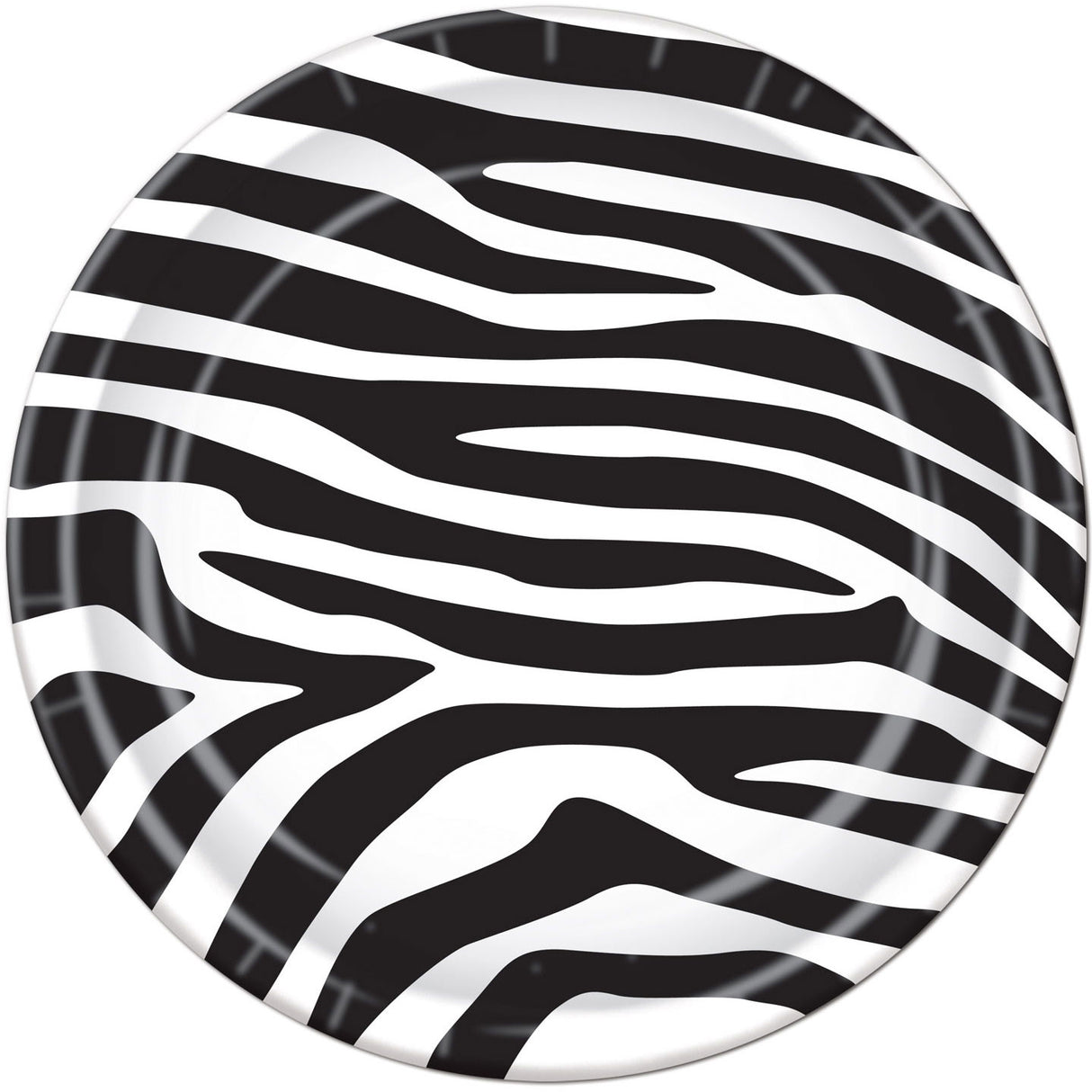 Zebra Dinner Plates