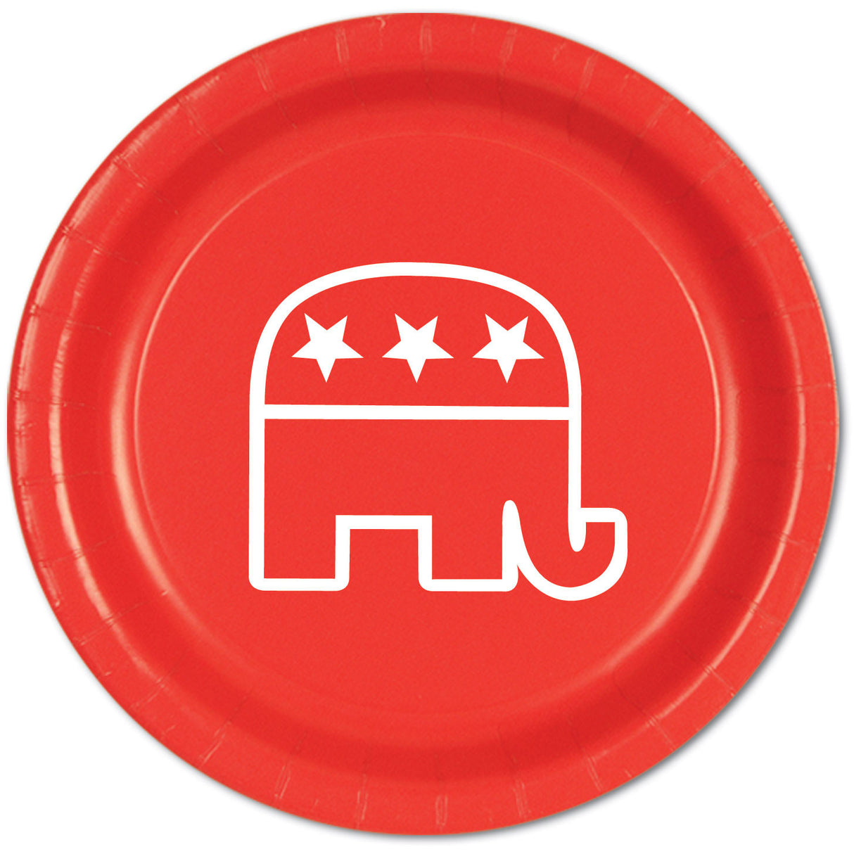 Republican Red Dinner Plates