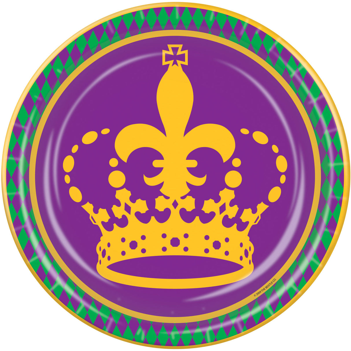 Mardi Gras Plates